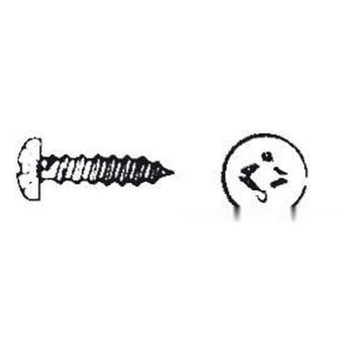 Flat countersunk Phillips-head screws for chipboard panels, wood and plastic - DIN 7505A