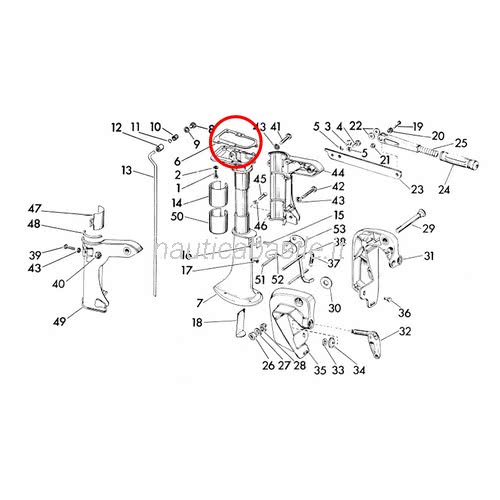 Guarnizione Testata e Coperchio Johnson / Evinrude BRP 2T