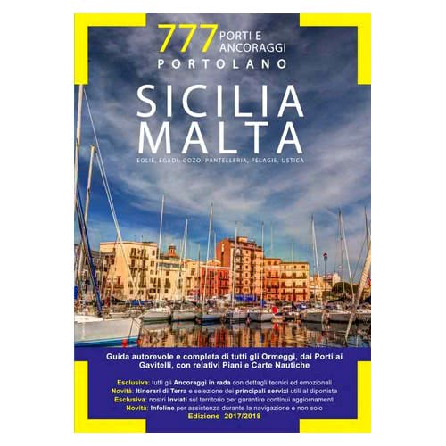 777 Portolano - Pilot's book - Ports and anchorsi - Sicily and Malta