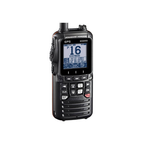VHF Marino Portatile Standard Horizon HX890E Nero DSC e GPS