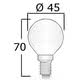 Bulb E14 12 V 40 W