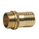 Cast brass male hose adaptor 1/4" x 8 mm