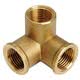 Brass 3-way joint 1/2"