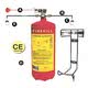 Firekill extinguishing system pressure gauge 3 kg