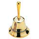 Table bell polished brass