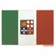 Bandiera adesiva Italia 11 x 16 cm