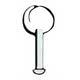 SS clevis pin without ring 4mm x 10mm
