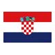 Bandiera Croazia 20 x 30 cm
