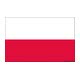 Bandiera Polonia 20 x 30 cm